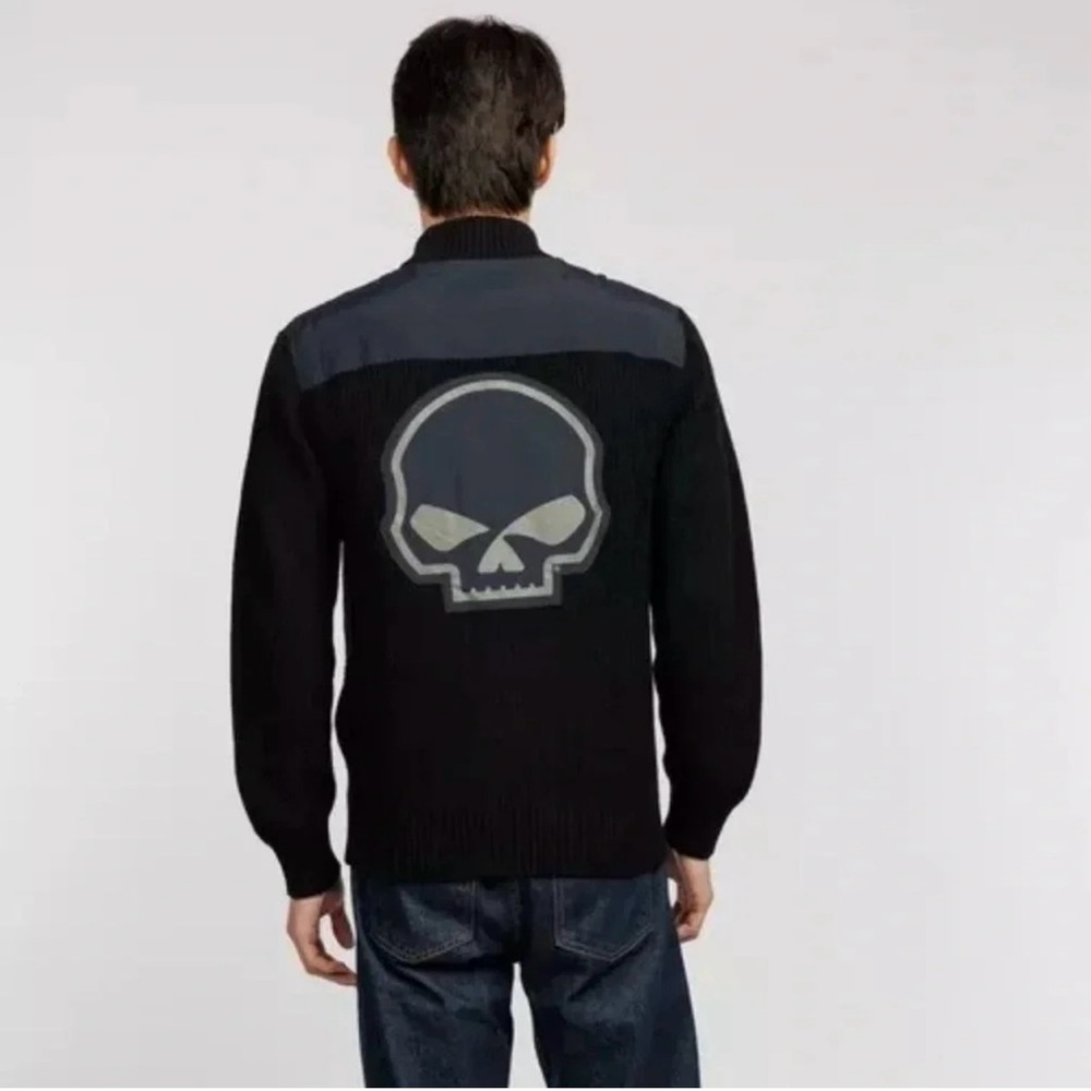 Harley-Davidson Men's Black Sweater - Picture 4 of 13